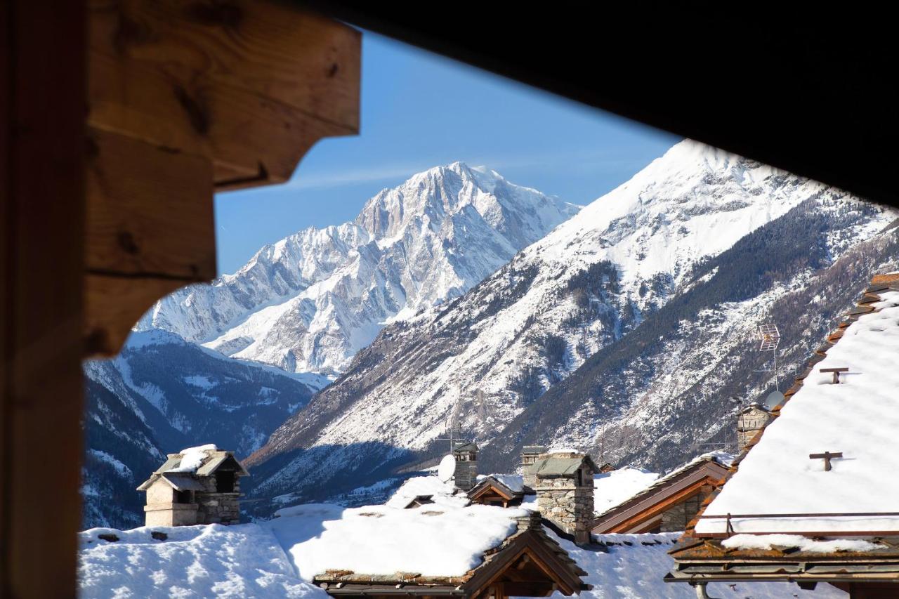 Chalet Vista Monte Bianco La Salle Eksteriør billede