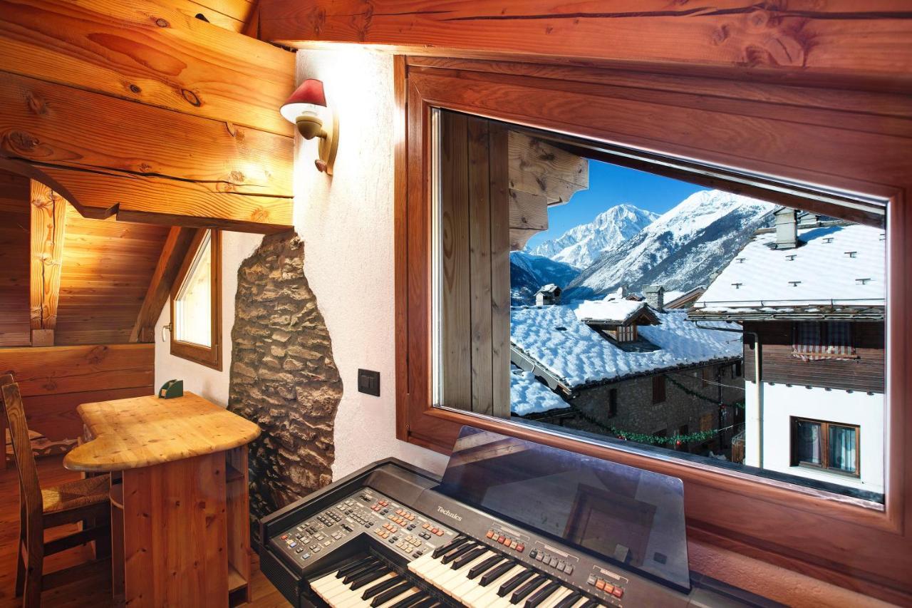 Chalet Vista Monte Bianco La Salle Eksteriør billede