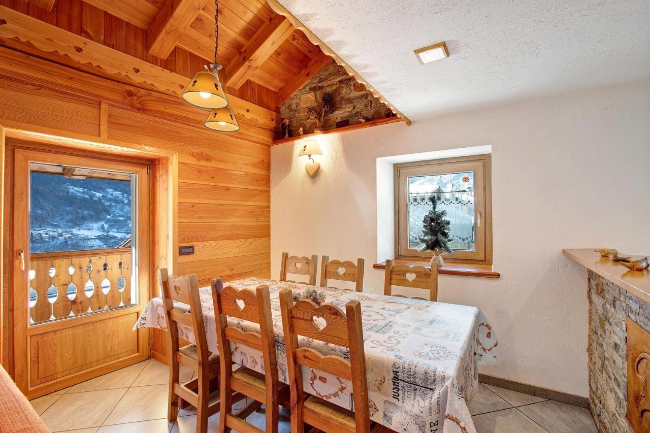 Chalet Vista Monte Bianco La Salle Eksteriør billede
