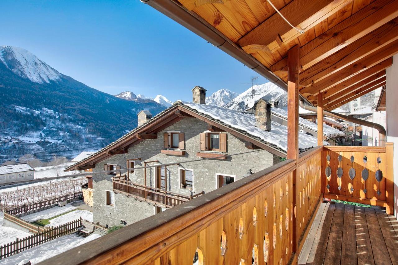 Chalet Vista Monte Bianco La Salle Eksteriør billede