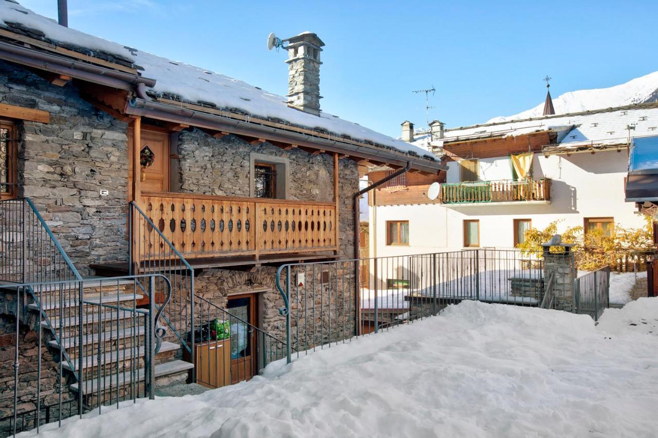 Chalet Vista Monte Bianco La Salle Eksteriør billede